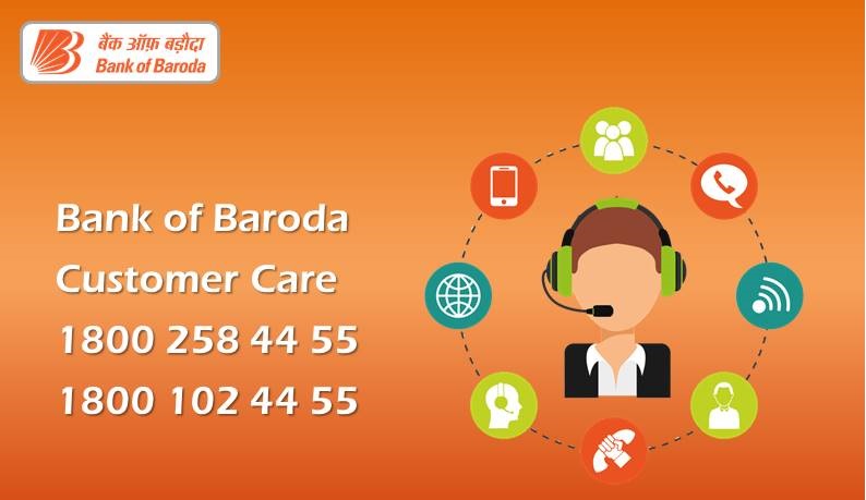 bank of baroda customer care number