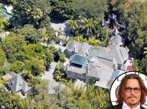 Johnny Depp Five-Mansion Hollywood Hills Compound