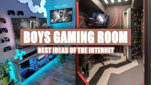Bedroom Gaming Room Decoration Concepts