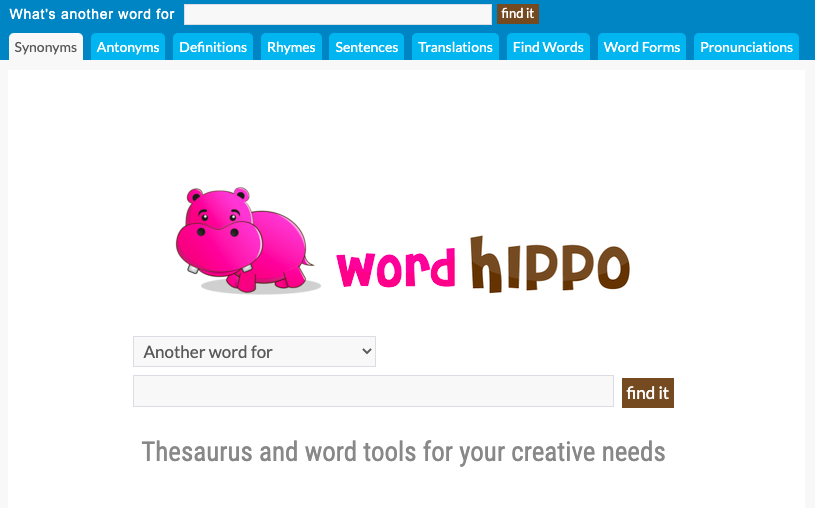word hippo