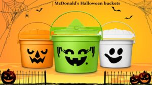 McDonald's Halloween buckets