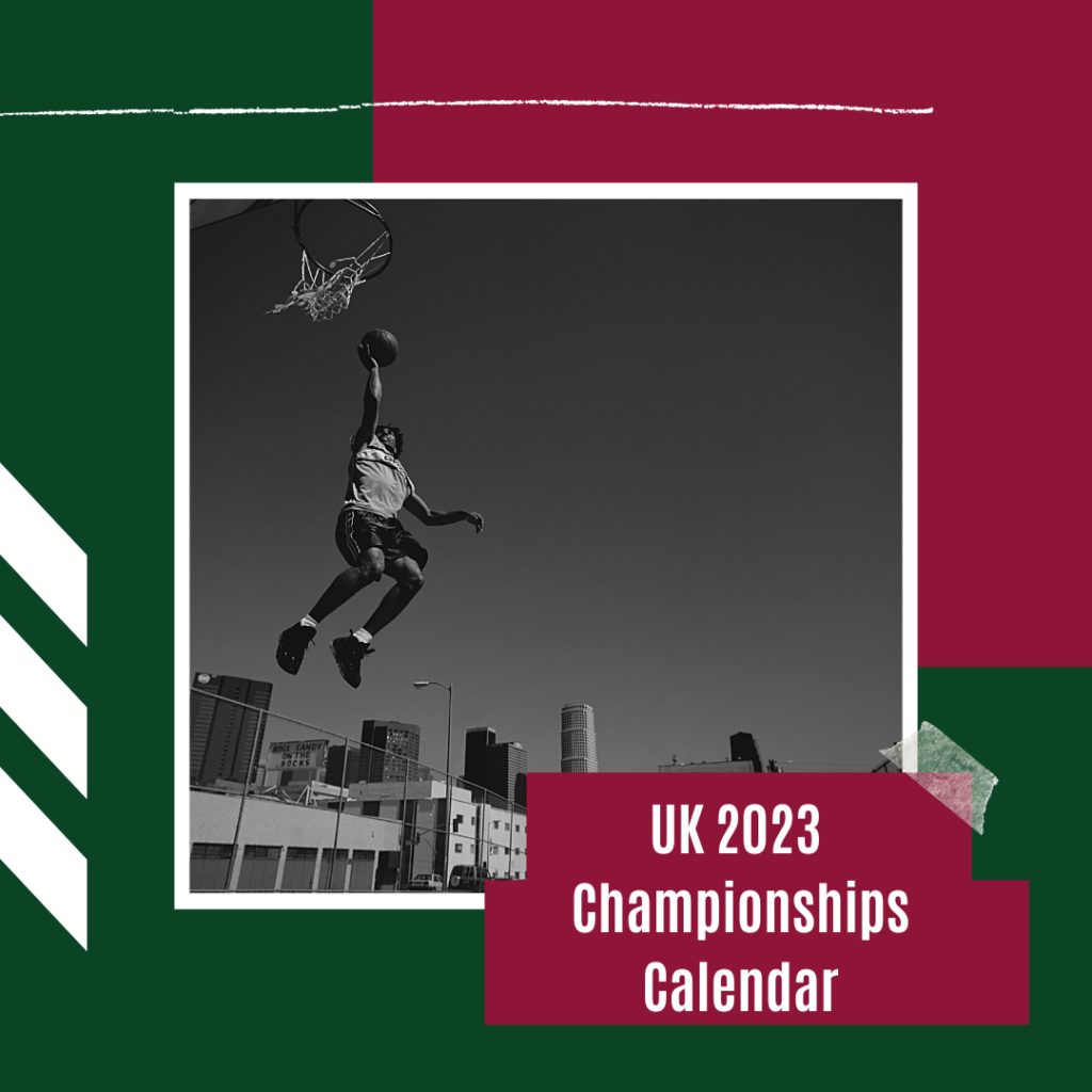 UK 2023 Championships Calendar