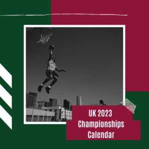 UK 2023 Championships Calendar