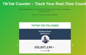 Tiktok Counter app
