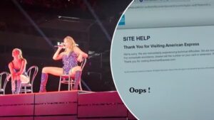 American Express Website Crashes as Taylor Swift
