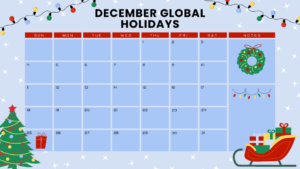 December Global Holidays