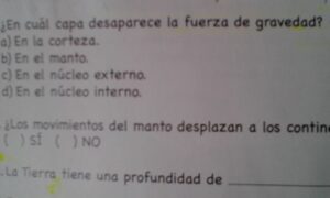 ¿En cuál capa desaparece la fuerza de gravedad